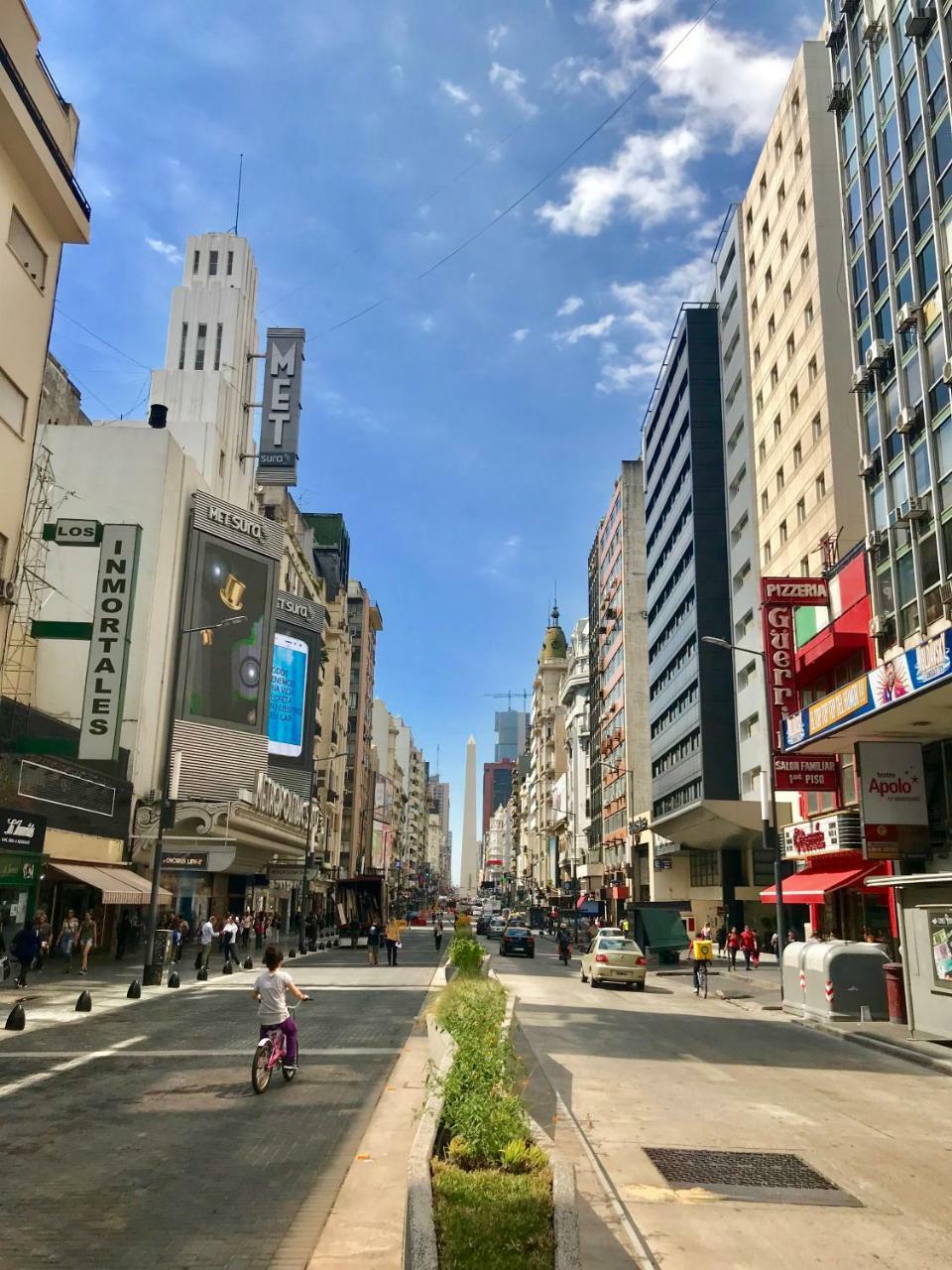 Estilo Y Comodidad En Av Corrientes, Departamento Con Estacionamiento Para Autos Буенос-Айрес Екстер'єр фото