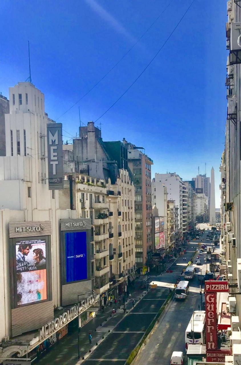 Estilo Y Comodidad En Av Corrientes, Departamento Con Estacionamiento Para Autos Буенос-Айрес Екстер'єр фото